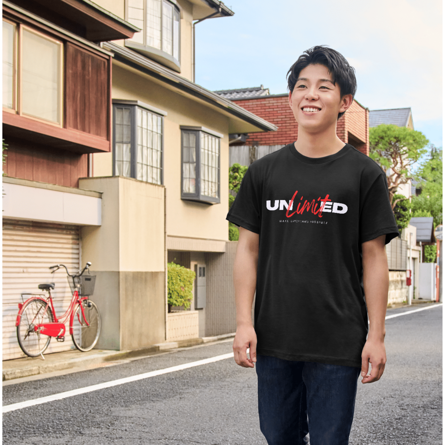 Unlimited Potential Black Tee
