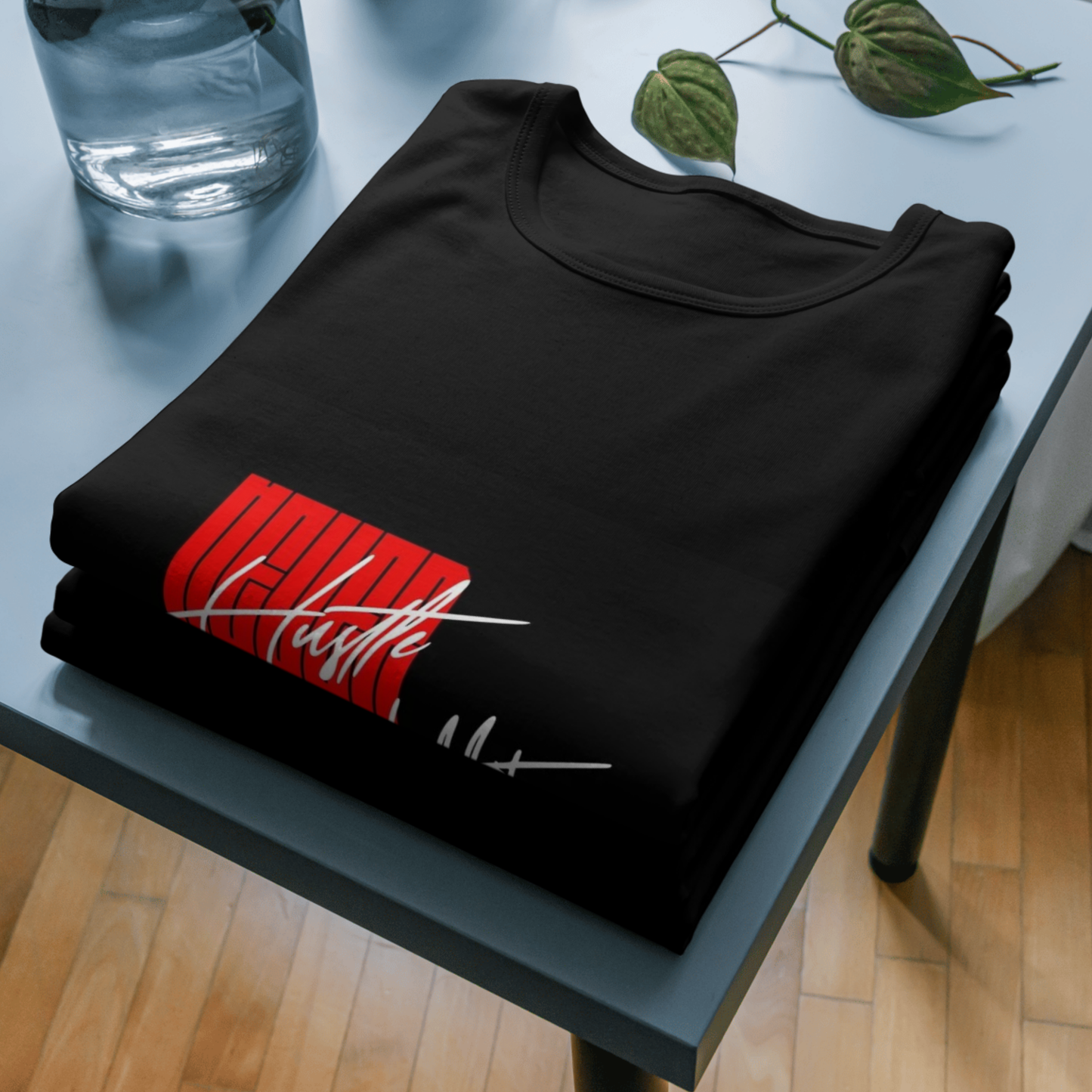 Never Stop Black tee