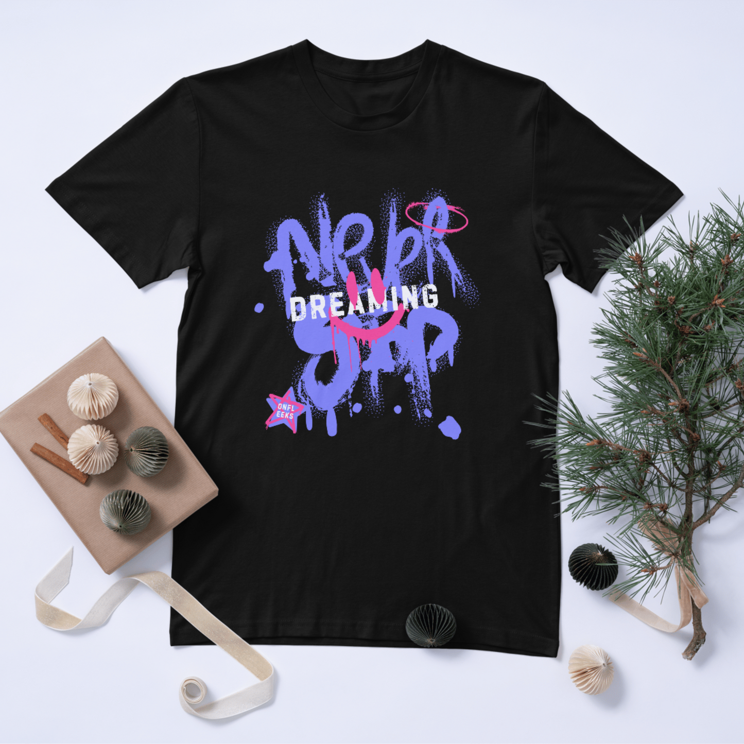 Dream Graffiti Black Tee
