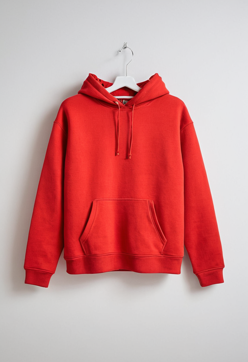Red Radiance Red hoodie