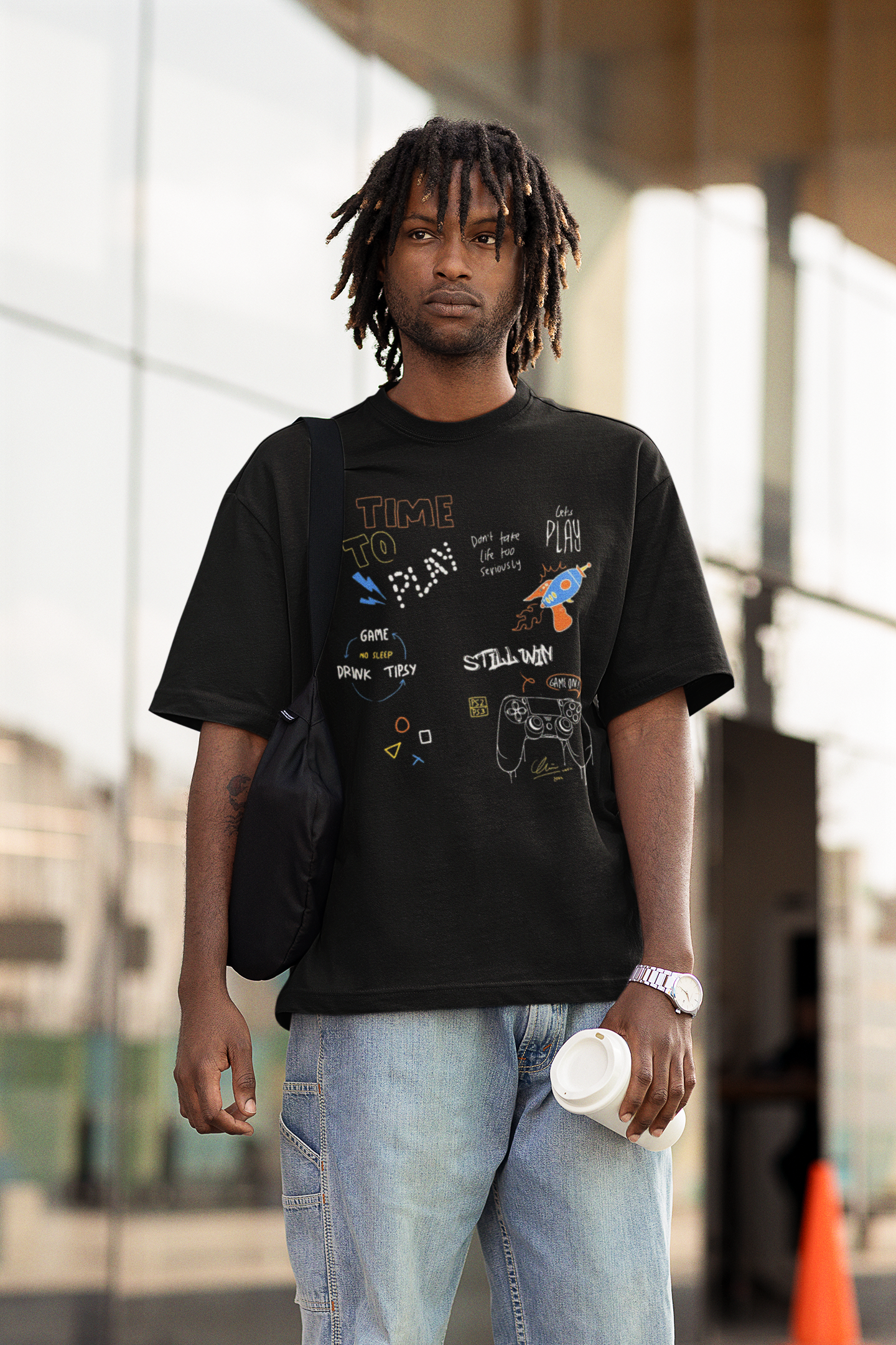 Graphic TTP Black Tee