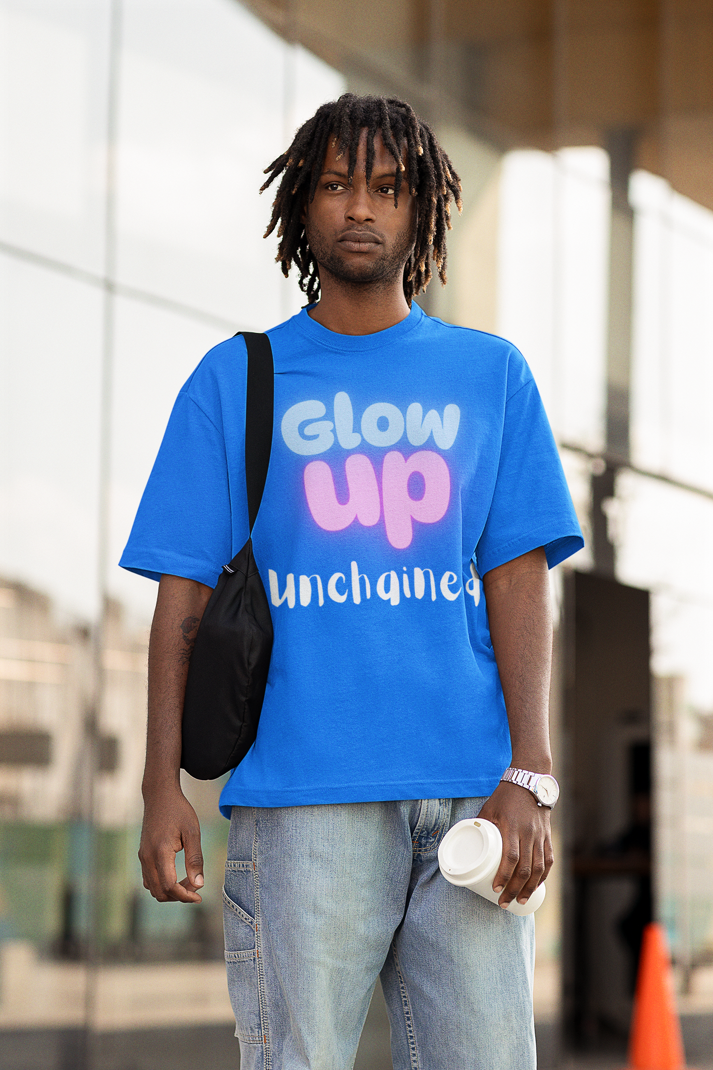 Unchained Blue Tee