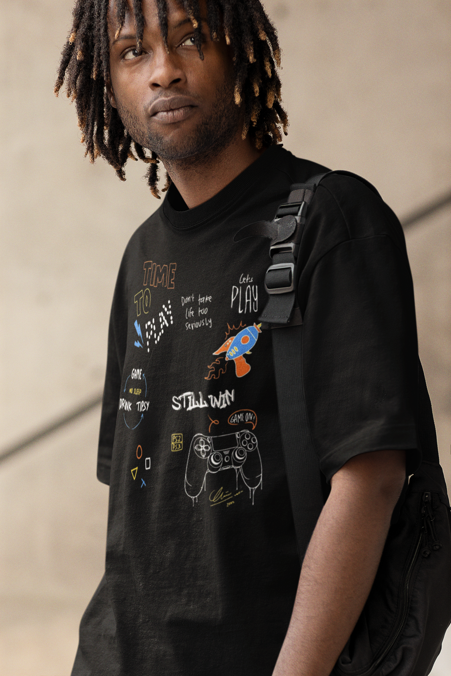 Graphic TTP Black Tee