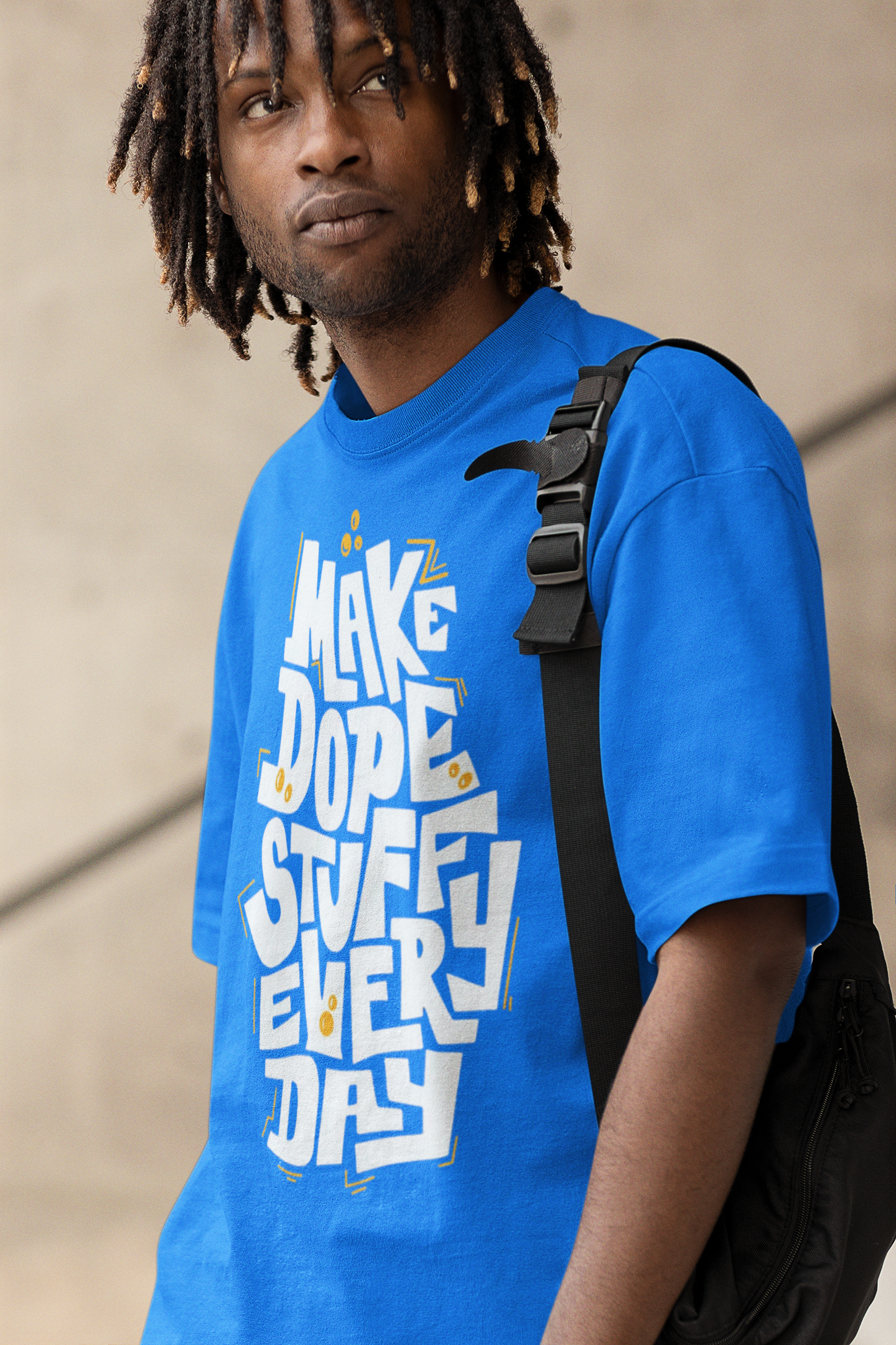 Make Dope Stuff Blue Tee