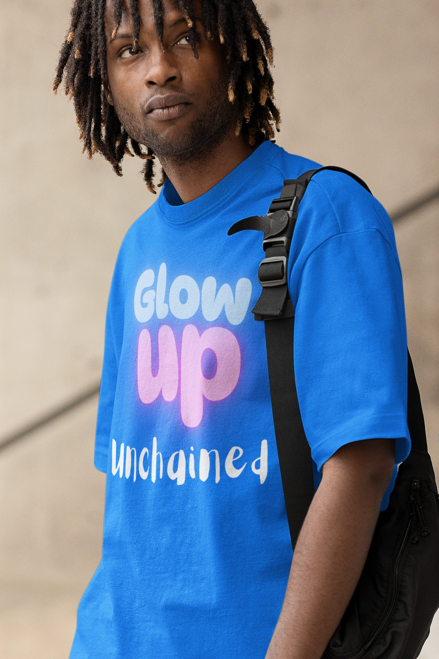 Unchained Blue Tee