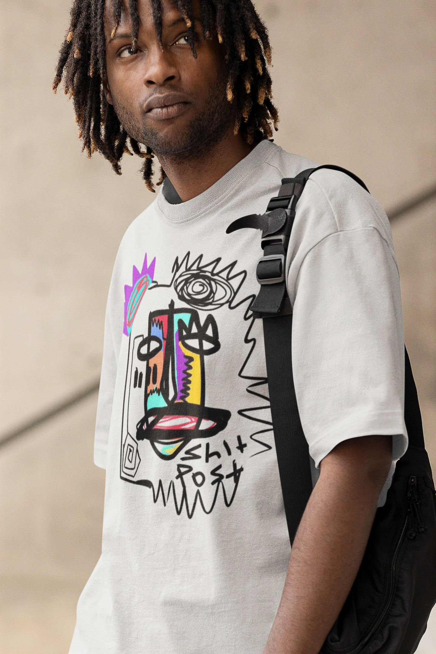 Shit Postt Off White Tee