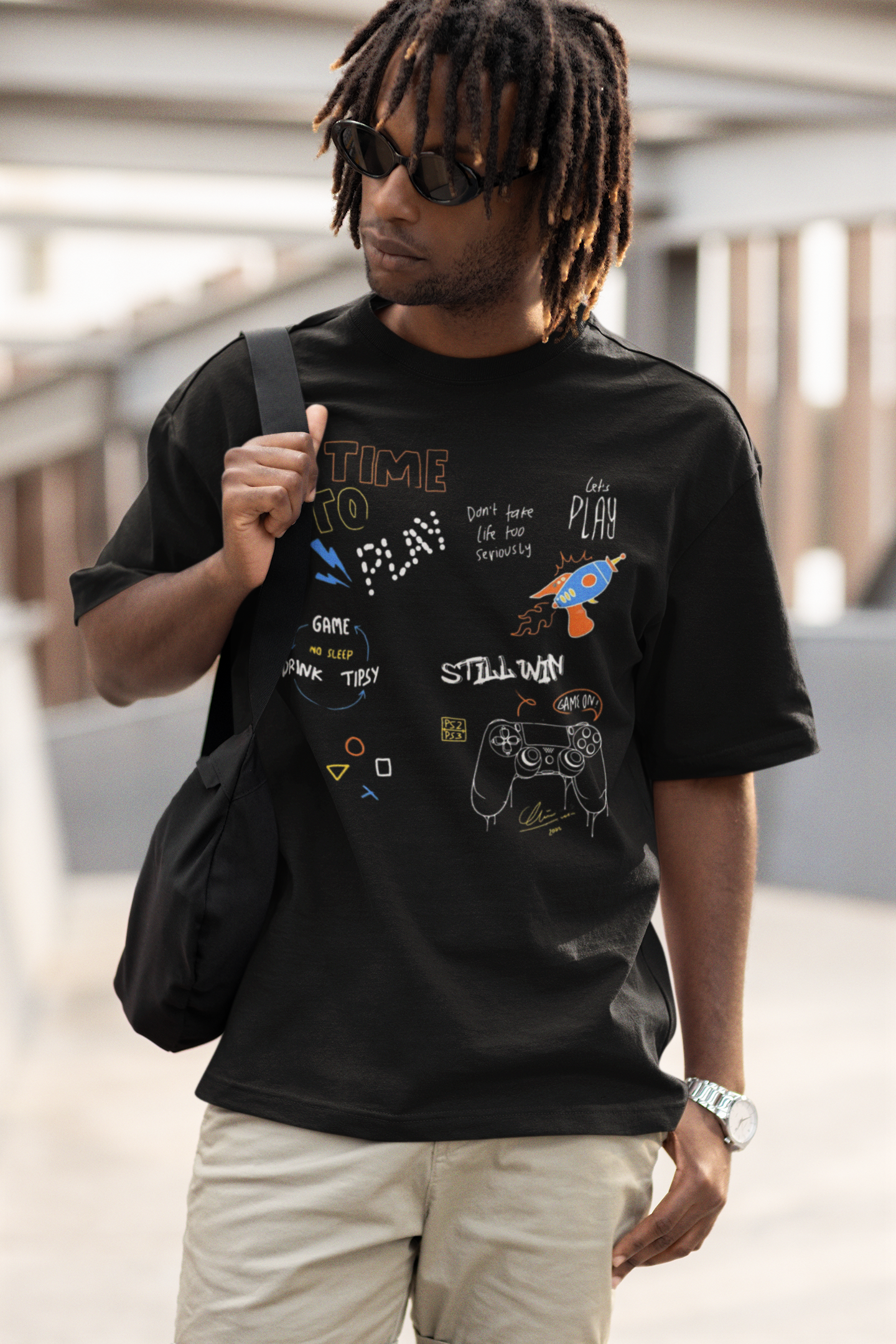 Graphic TTP Black Tee