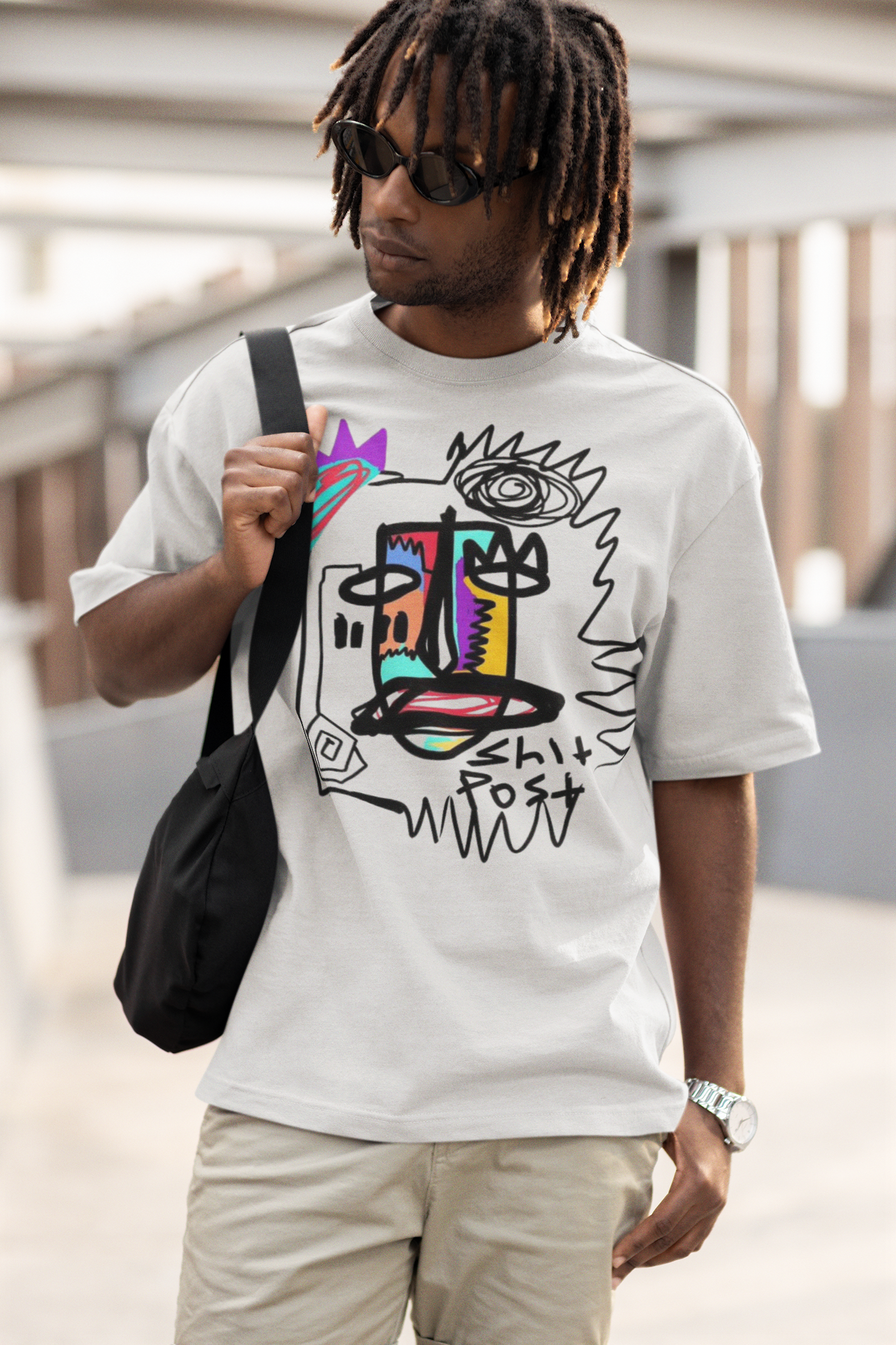 Shit Postt Off White Tee