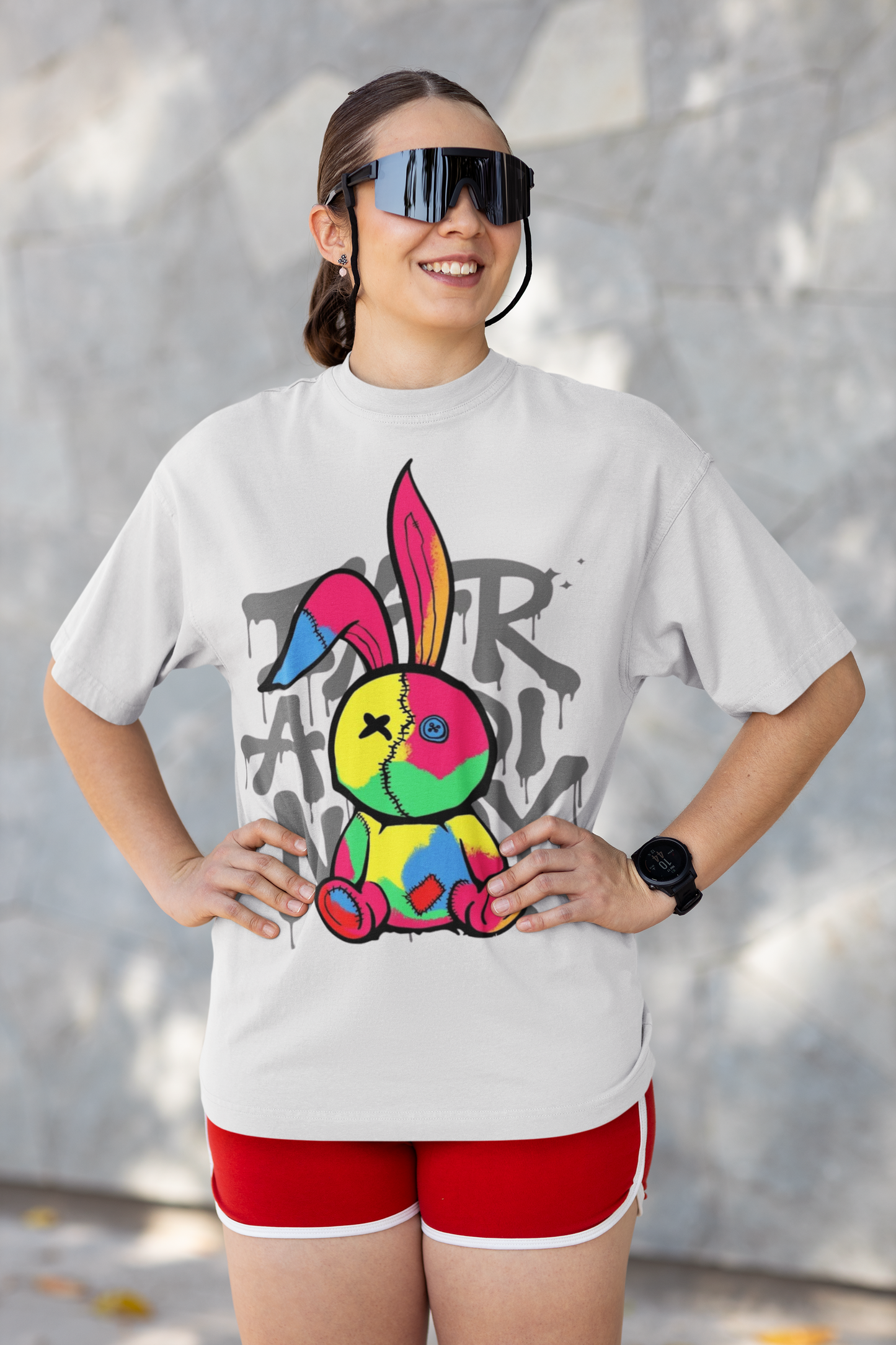 Dan Bunny Off White Tee