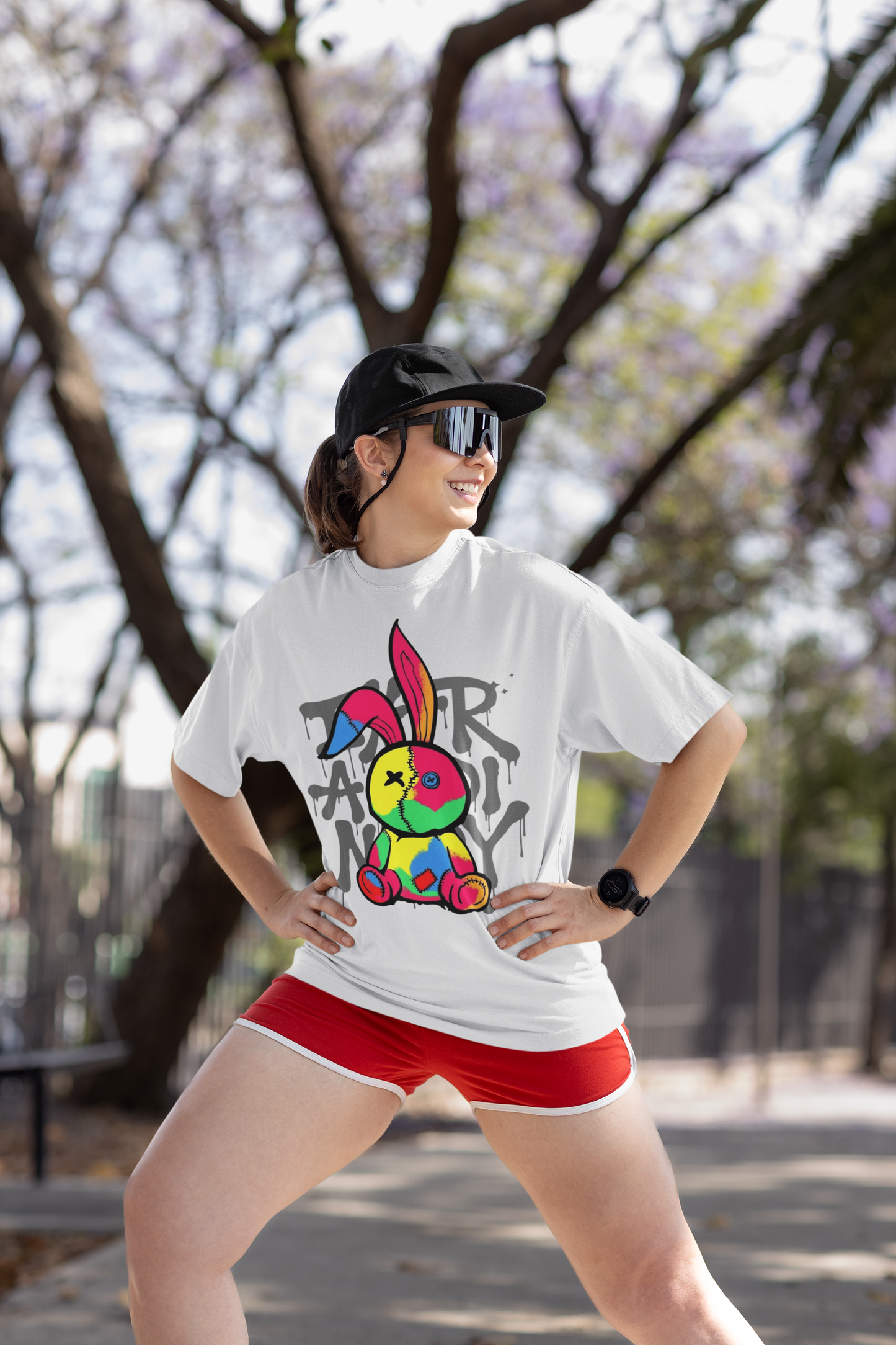 Dan Bunny Off White Tee