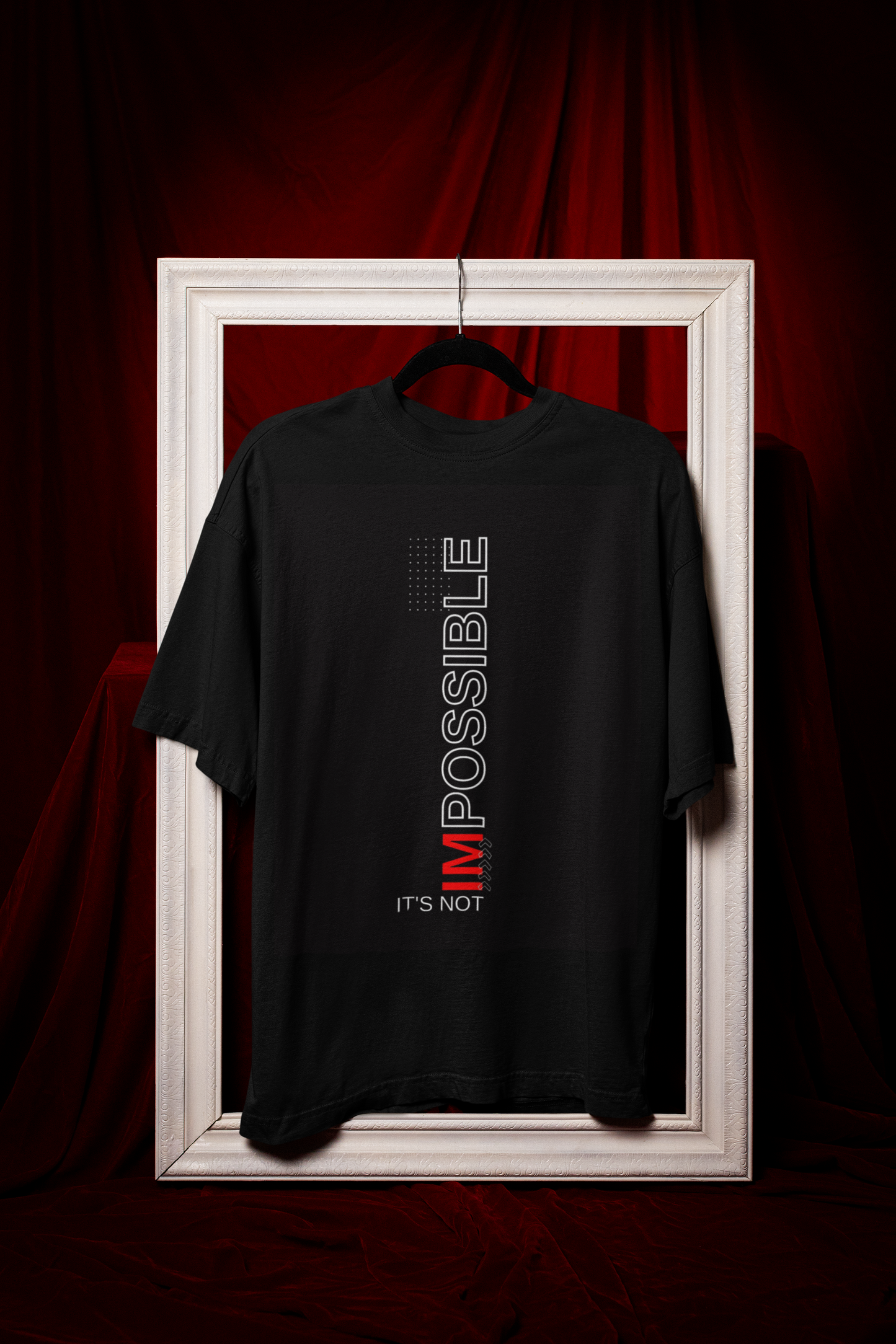 Impossible Black tee