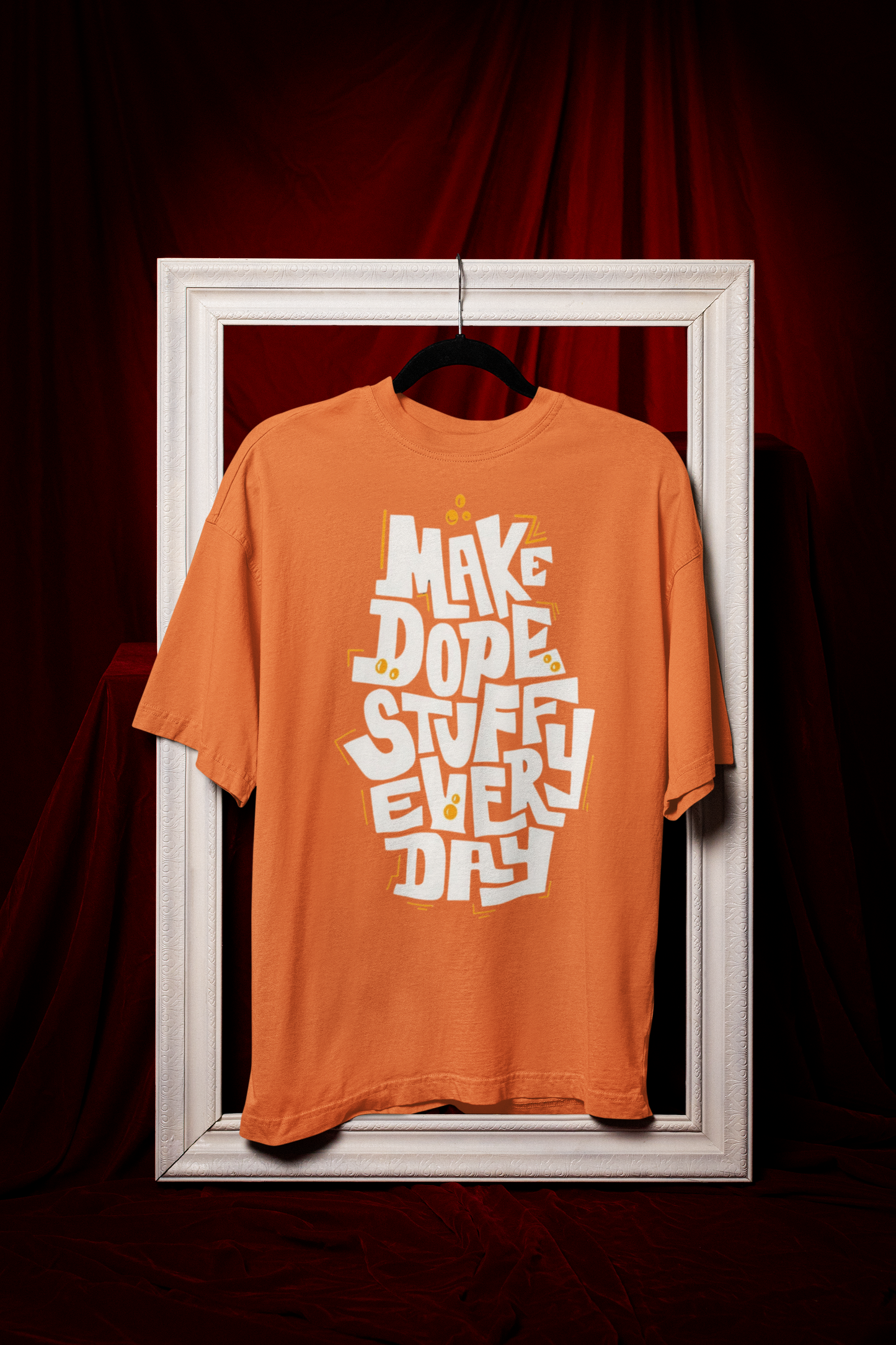 Make It Dope Orange Tee