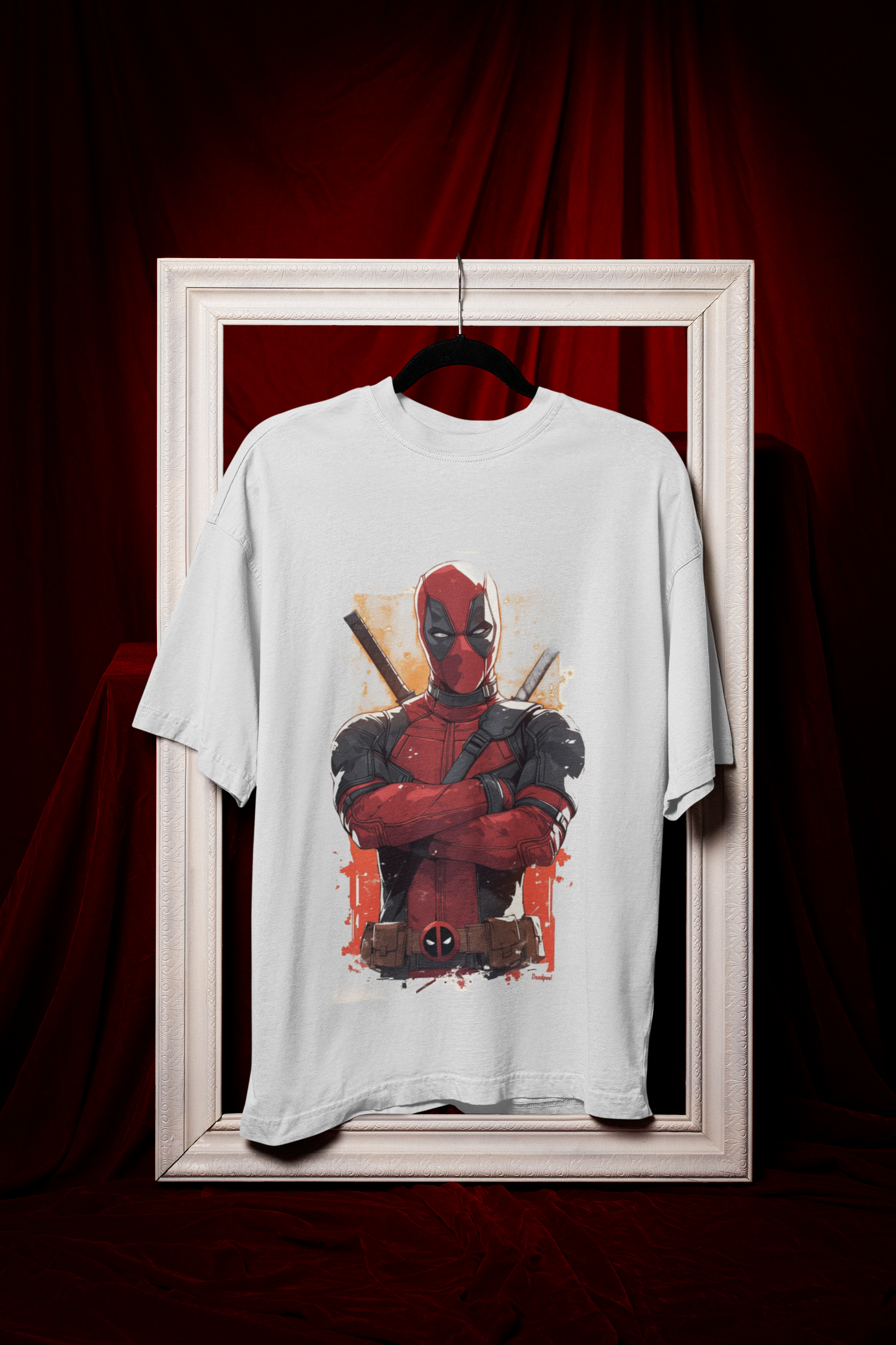 Deadpool Print white Tee