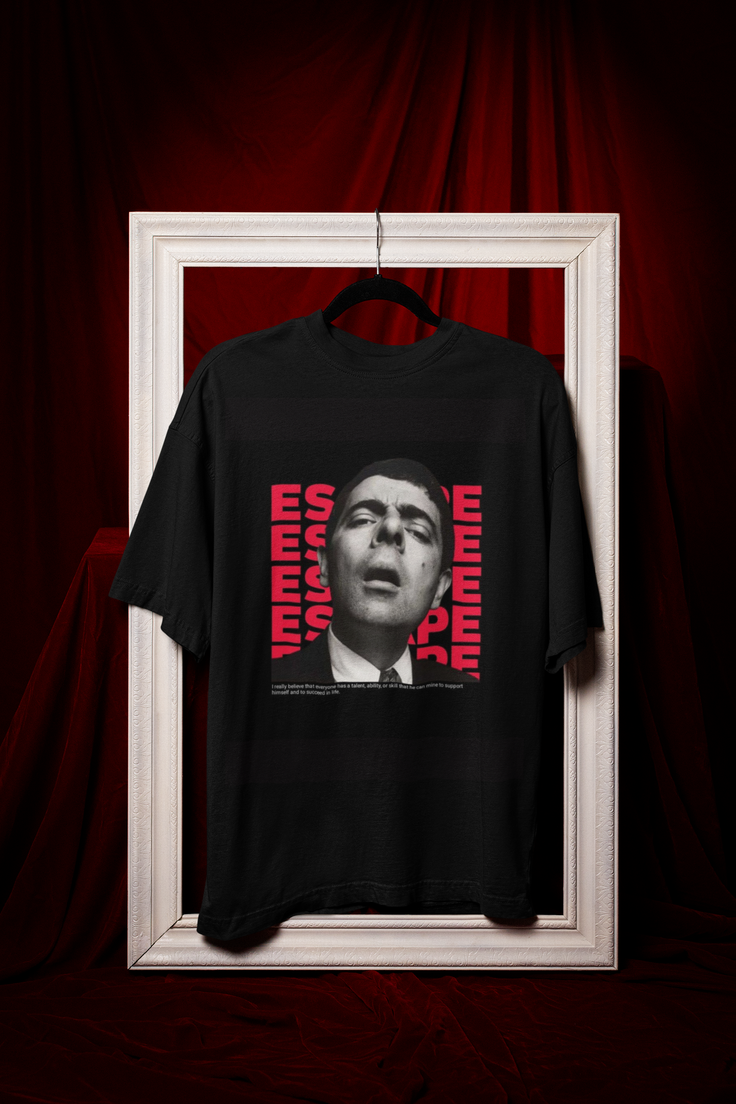 Escape Statement Black Tee