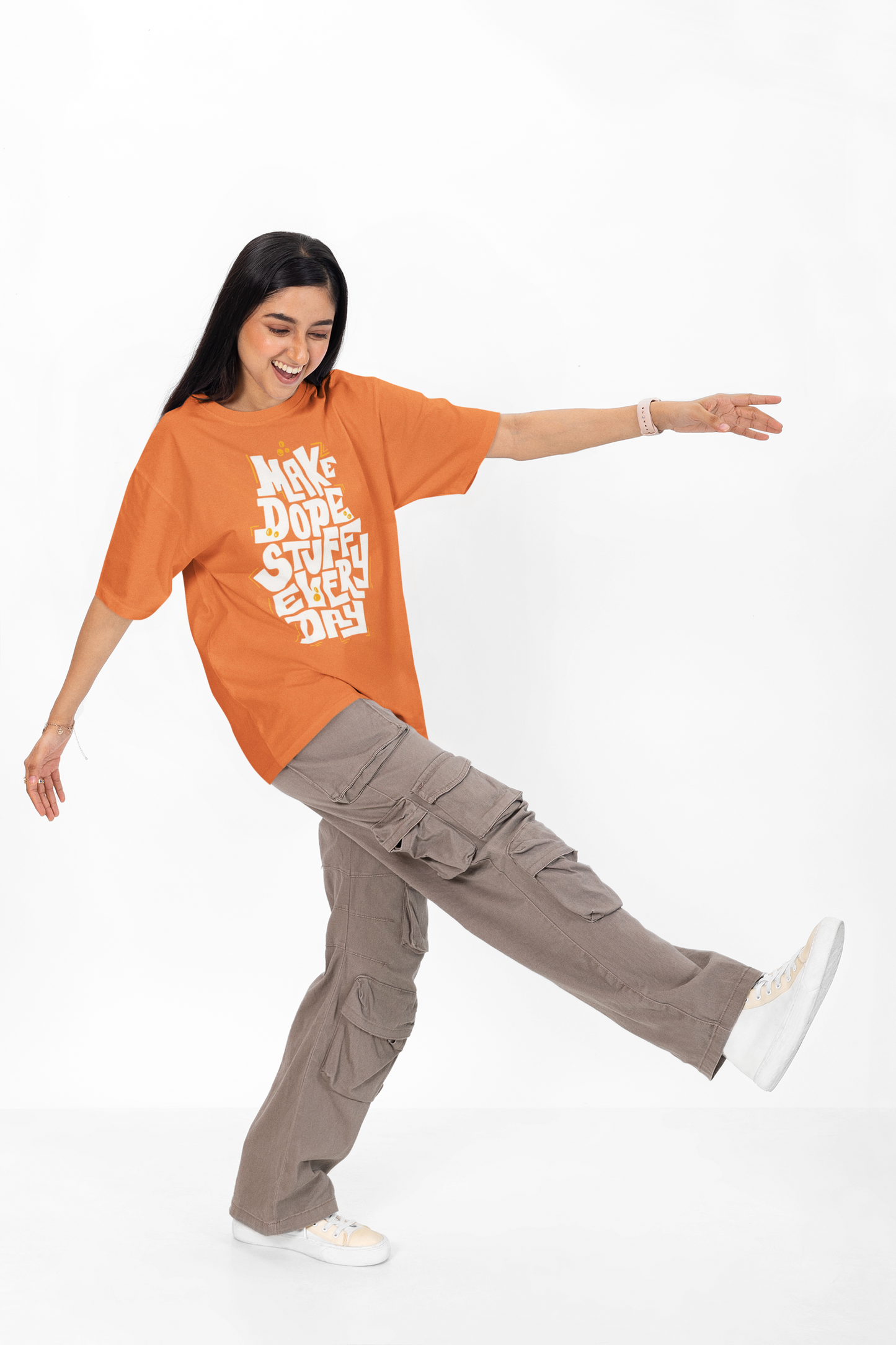 Make It Dope Orange Tee