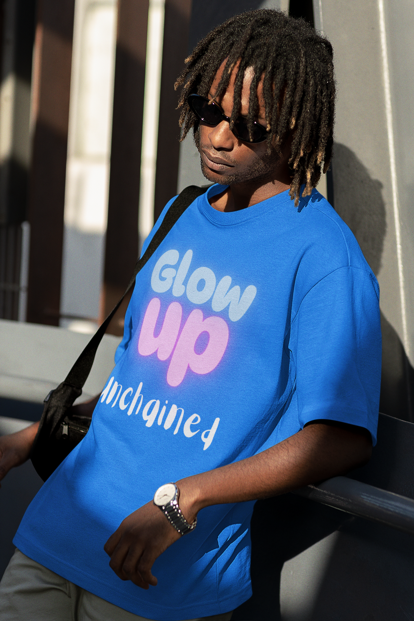 Unchained Blue Tee