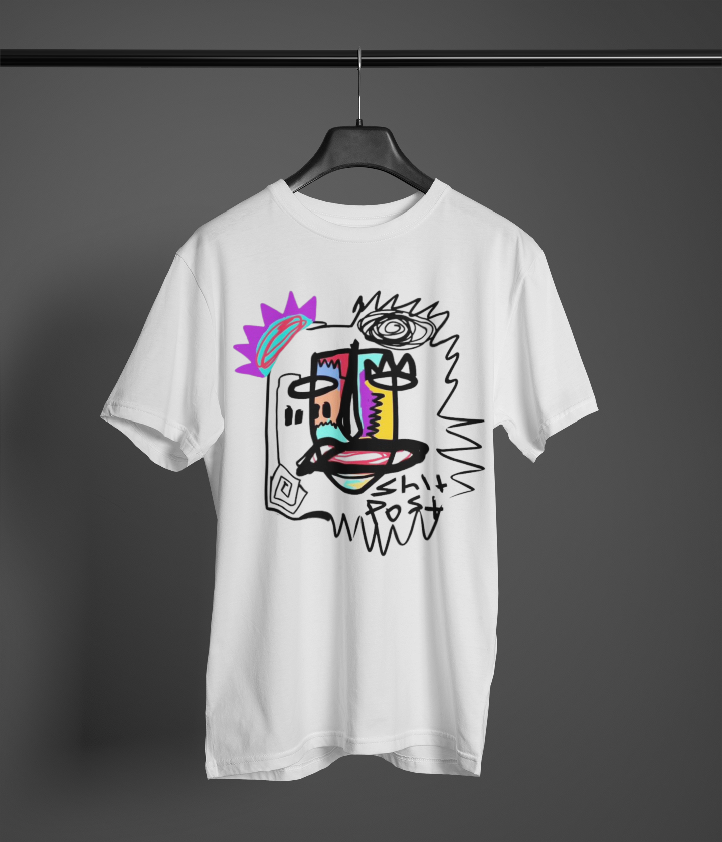 Shit Postt Off White Tee