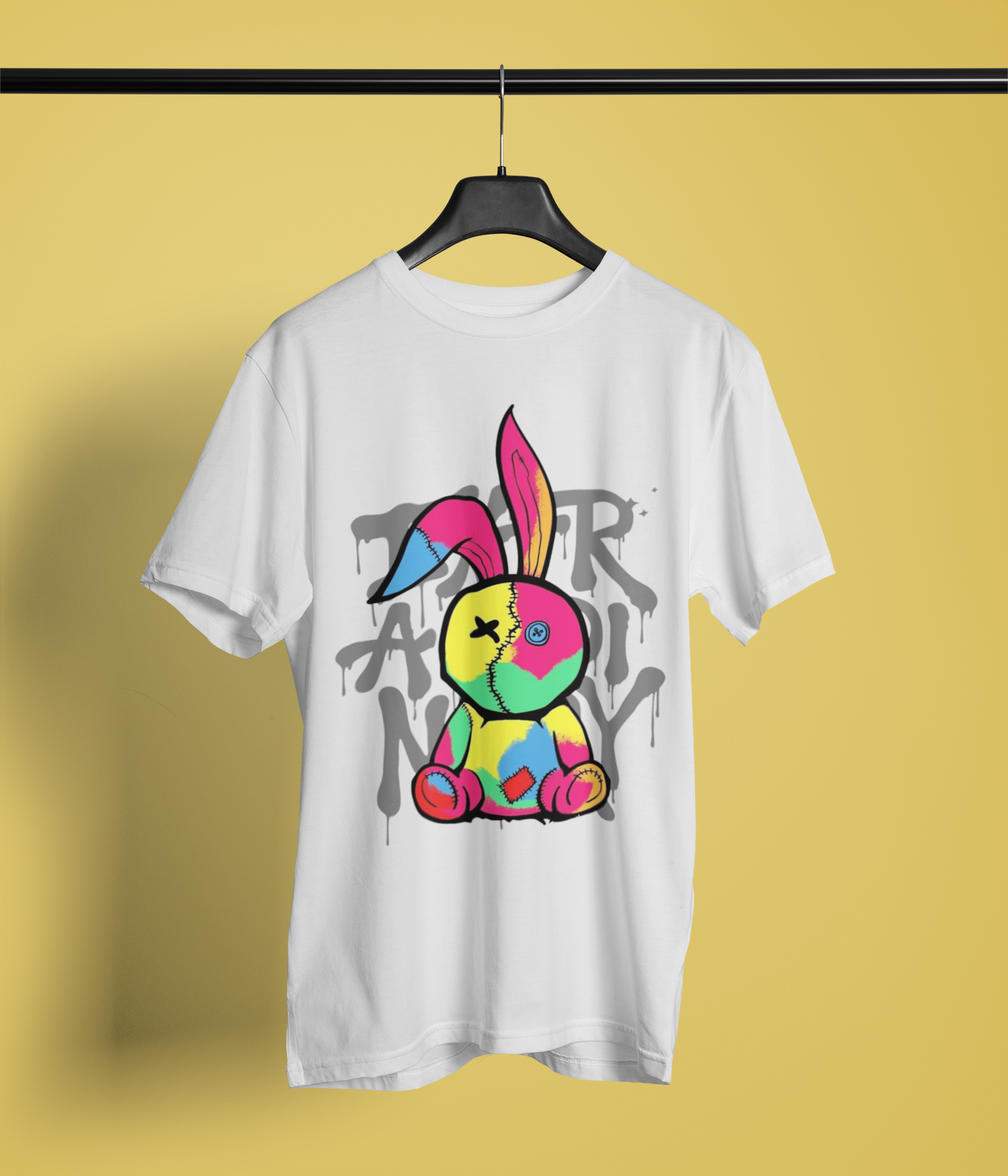 Dan Bunny Off White Tee