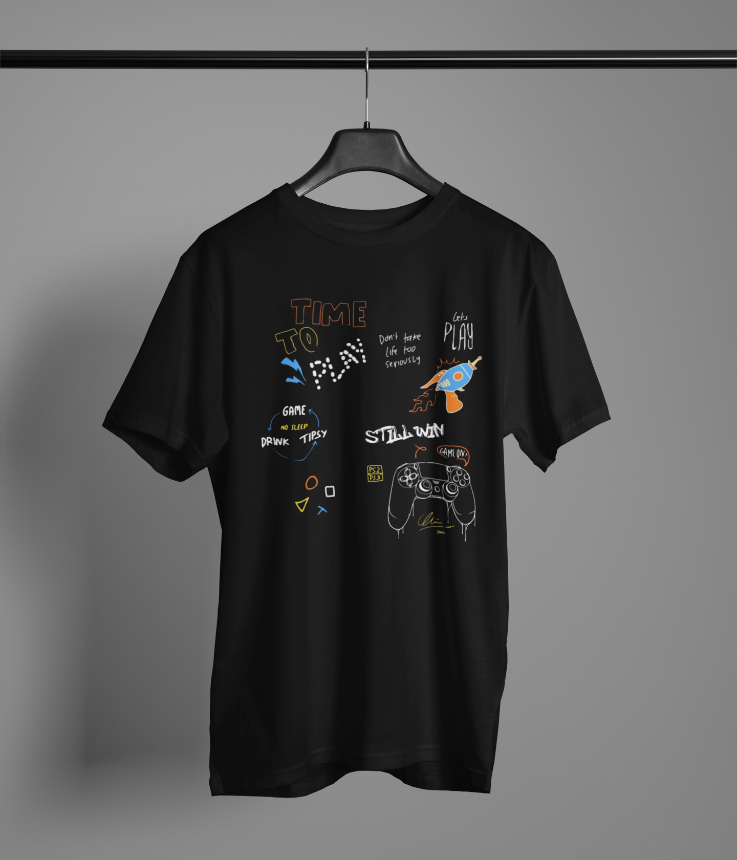 Graphic TTP Black Tee