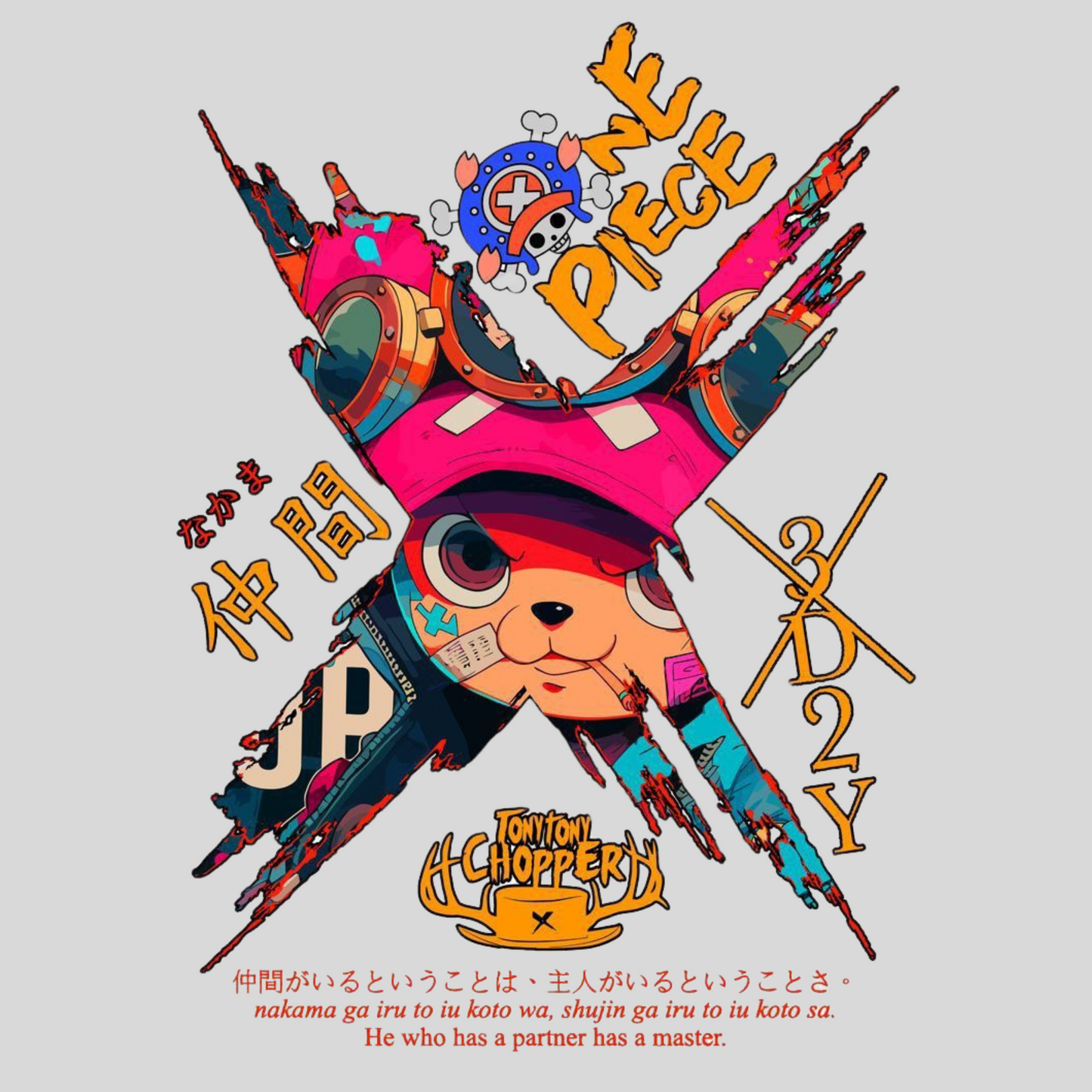 One Piece OffWhite Tee