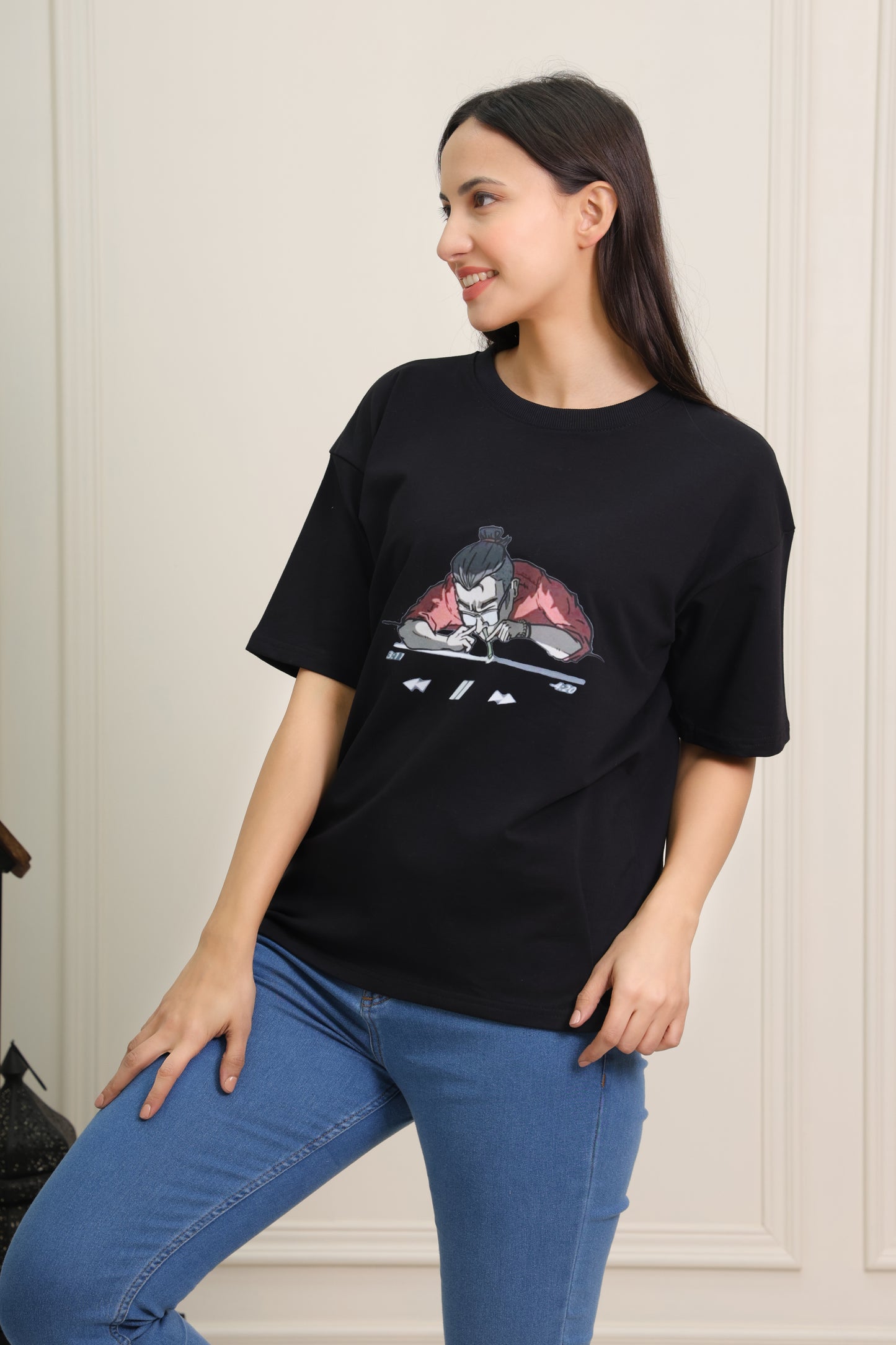 Music Drug Oversized Tee