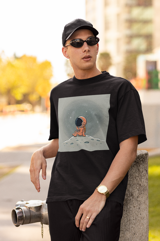 Lunar Chill Black Tee