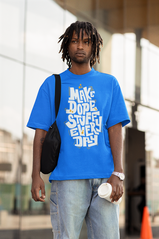 Make Dope Stuff Blue Tee