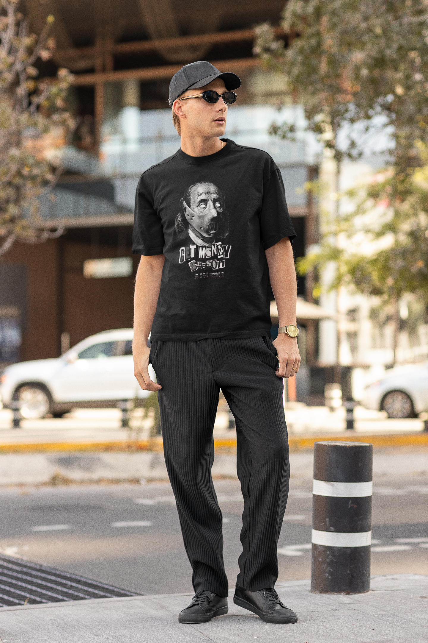 Get money Black Tee
