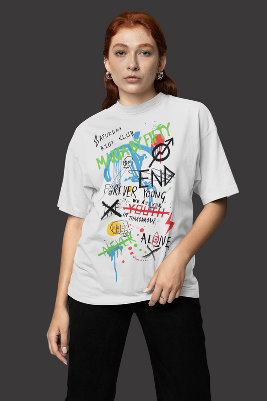 Raw Expression Off White Tee