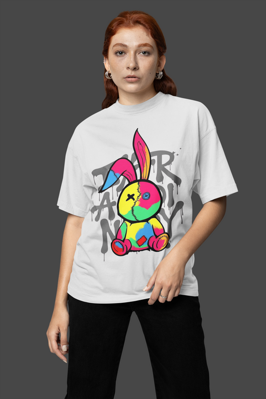 Dan Bunny Off White Tee
