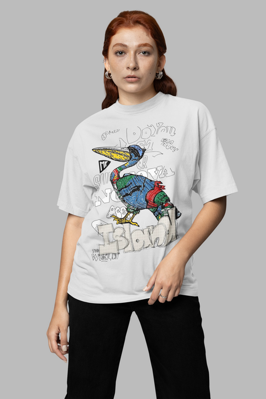 Sketch & Style Off White Tee