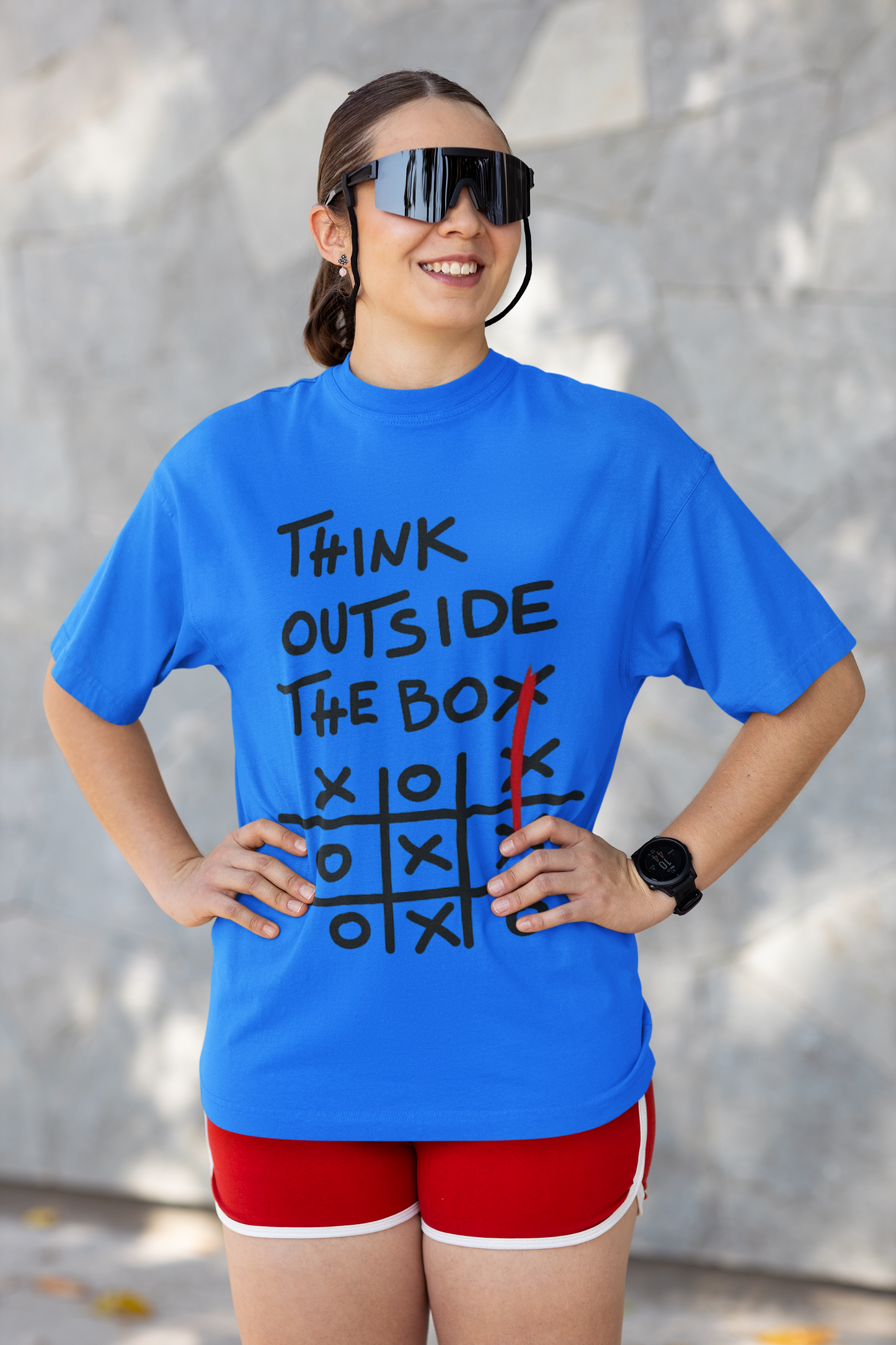TiKtok Blue Tee