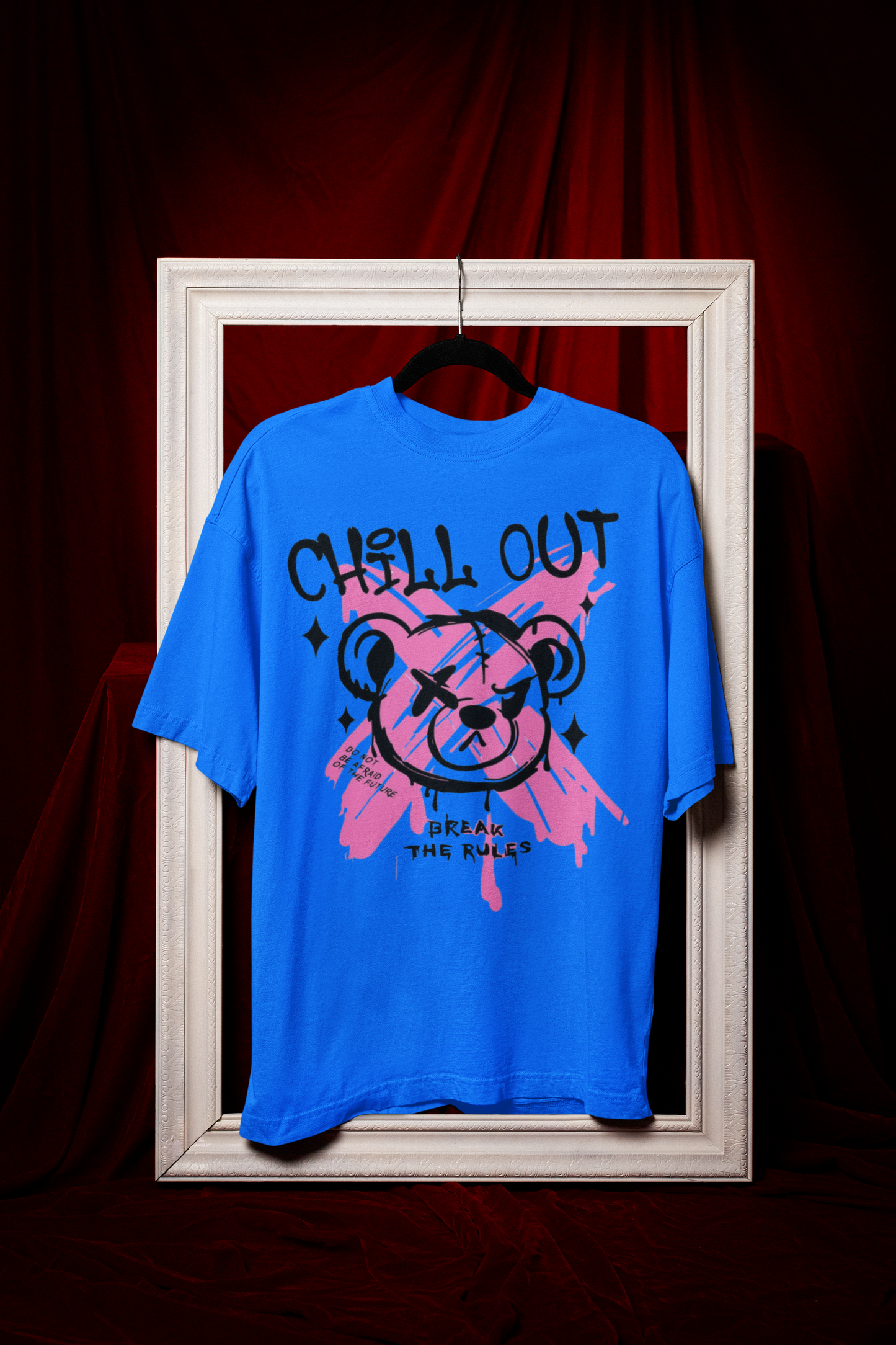 Chill out Blue Tee