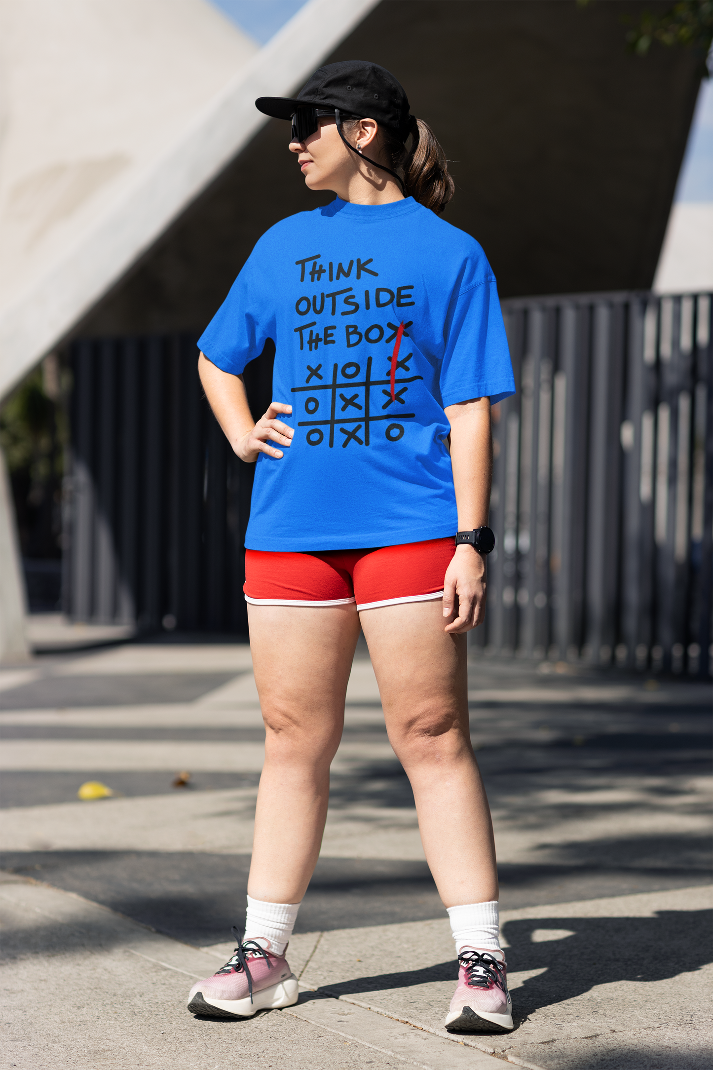 TiKtok Blue Tee
