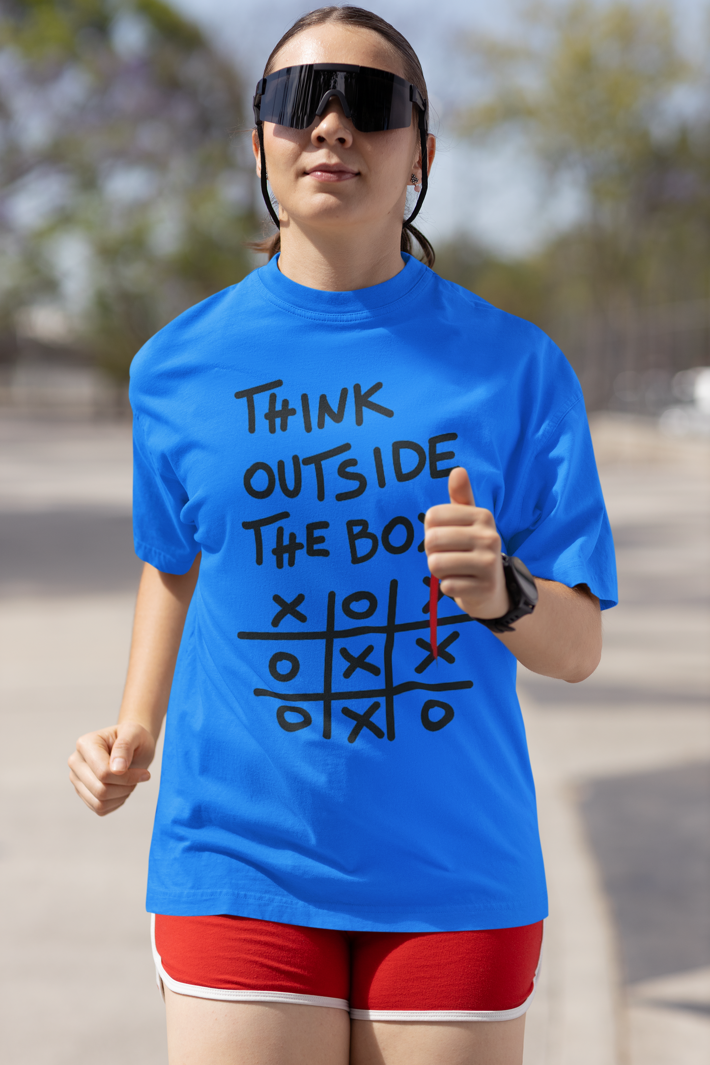 TiKtok Blue Tee